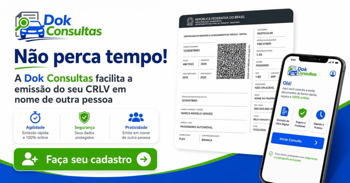 CRLV em nome de outra pessoa — como emitir com segurança